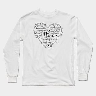 Love Mom Mother's Day Long Sleeve T-Shirt